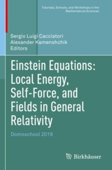 Image for Einstein equations  : local energy, self-force, and fields in general relativity