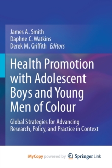 Image for Health Promotion with Adolescent Boys and Young Men of Colour