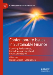 Image for Contemporary Issues in Sustainable Finance