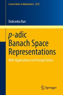 Image for p-adic Banach Space Representations
