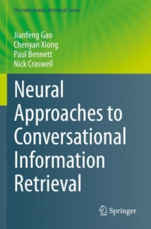 Image for Neural approaches to conversational information retrieval