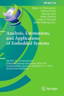 Image for Analysis, Estimations, and Applications of Embedded Systems