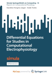 Image for Differential Equations for Studies in Computational Electrophysiology