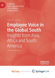 Image for Employee Voice in the Global South : Insights from Asia, Africa and South America