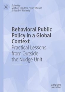 Image for Behavioral Public Policy in a Global Context