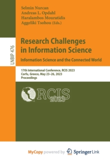 Image for Research Challenges in Information Science
