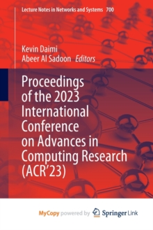 Image for Proceedings of the 2023 International Conference on Advances in Computing Research (ACR'23)