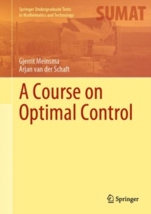 Image for A course on optimal control
