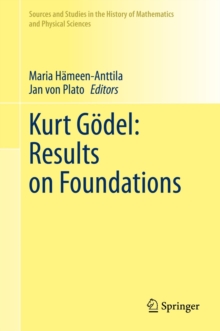 Image for Kurt Godel: Results on Foundations