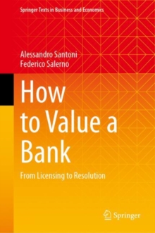 Image for How to Value a Bank : From Licensing to Resolution