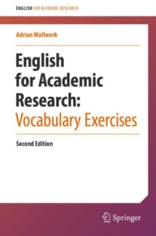Image for English for Academic Research:  Vocabulary Exercises