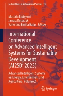 Image for International Conference on Advanced Intelligent Systems for Sustainable Development (AI2SD'2023)