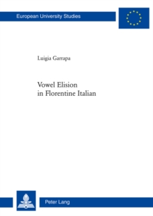 Image for Vowel Elision in Florentine Italian