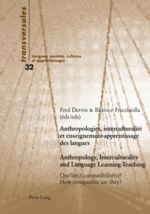 Image for Anthropologies, interculturalite et enseignement-apprentissage des langues- Anthropology, Interculturality and Language Learning-Teaching