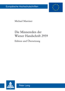 Image for Die Minnereden Der Wiener Handschrift 2959