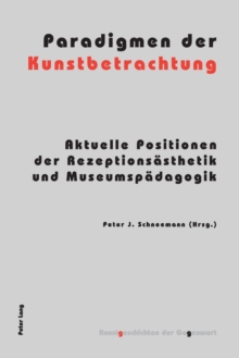 Image for Paradigmen der Kunstbetrachtung