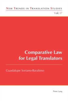 Image for Comparative law for legal translators