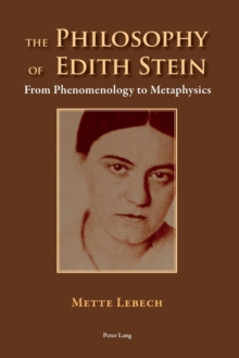 Image for The Philosophy of Edith Stein