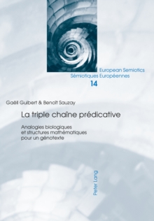 Image for La triple chaine predicative