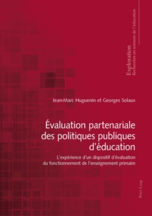 Image for Evaluation Partenariale Des Politiques Publiques d'Education