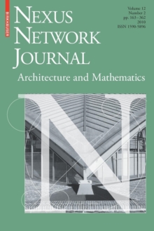 Image for Nexus Network Journal 12,2 : Architecture and Mathematics