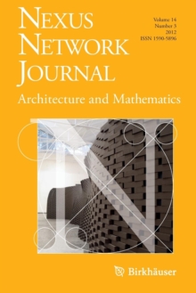 Image for Nexus Network Journal 14,3 : Architecture and Mathematics
