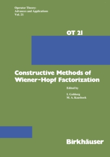 Image for Constructive Methods of Wiener-hopf Factorization.