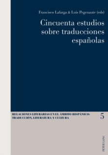 Image for Cincuenta estudios sobre traducciones espanolas