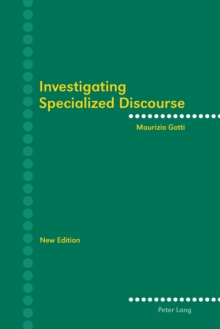 Image for Investigating specialized discourse