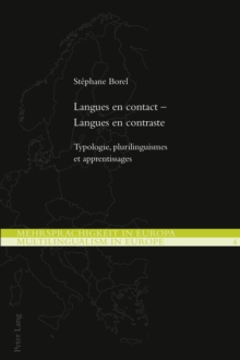 Image for Langues en contact - Langues en contraste: Typologie, plurilinguismes et apprentissages