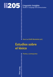 Image for Estudios sobre el lexico: puntos y contrapuntos