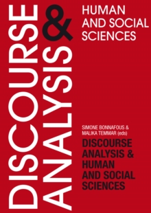 Image for Discourse analysis & human and social sciences