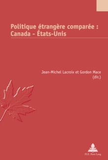 Image for Politique etrangere comparee: Canada - Etats-Unis