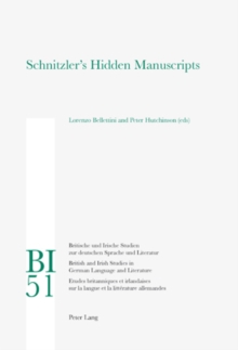 Image for Schnitzler's hidden manuscripts