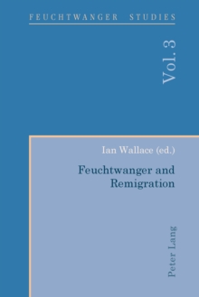 Image for Feuchtwanger and Remigration