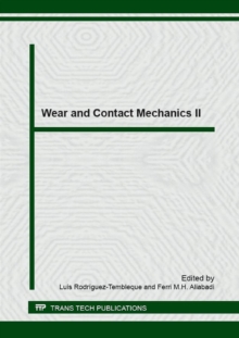 Image for Wear and Contact Mechanics II