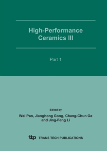 Image for High-Performance Ceramics III