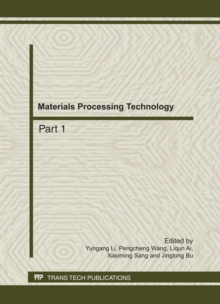 Image for Materials Processing Technology, AEMT2011