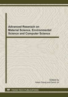 Image for Advanced Research on Material Science, Environmental Science and Computer Science