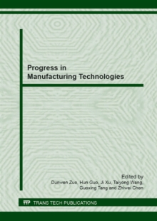 Image for Progress in Manufacturing Technologies