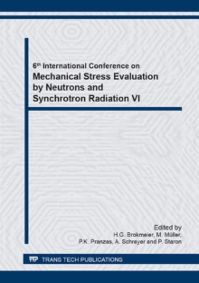 Image for Mechanical Stress Evaluation by Neutrons and Synchrotron Radiation VI