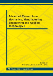 Image for Advanced Research on Mechanics, Manufacturing Engineering and Applied Technology II