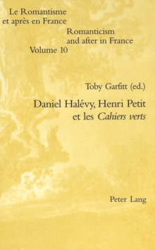 Image for Daniel Halevy, Henri Petit Et Les Cahiers Verts