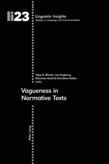 Image for Vagueness in Normative Texts