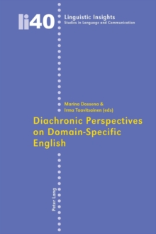 Image for Diachronic perspectives on domain-specific English