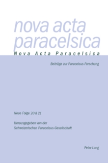 Nova ACTA Paracelsica 20/21