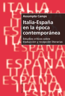 Image for Italia-Espana En La Epoca Contemporanea