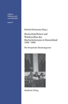 Image for Hochschuloffiziere & Der Wiederaufbau