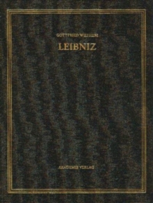 Image for Gottfried Wilhelm Leibniz. S?mtliche Schriften und Briefe, BAND 5, 1674-1676. Infinitesimalmathematik