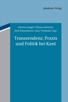Image for Transzendenz, PRAXIS Und Politik Bei Kant